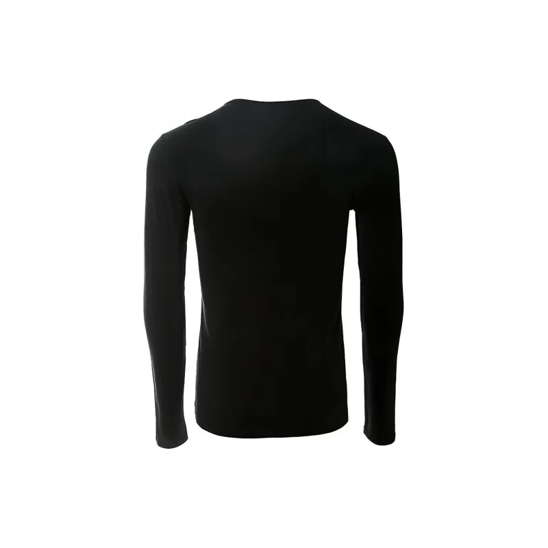 VERSACE Logo print Long sleeve T shirt-1