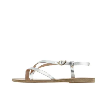 ANCIENT GREEK SANDALS Semele Strap Sandals Women's Silver