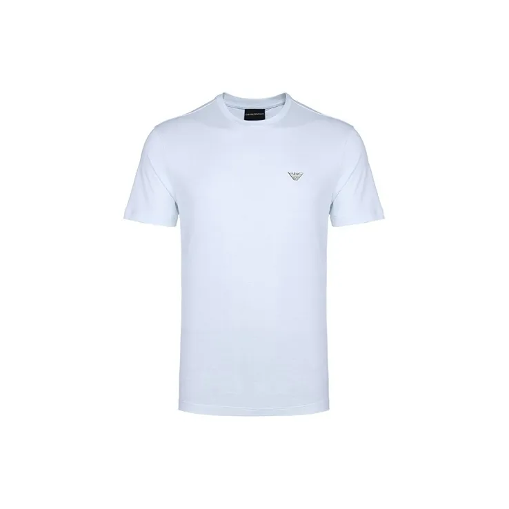 EMPORIO ARMANI T-Shirts Men 3 Pack Blue/Dark Blue/Light Blue-1