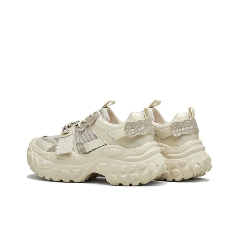 Tata Chunky Sneakers Women's Ecru-19