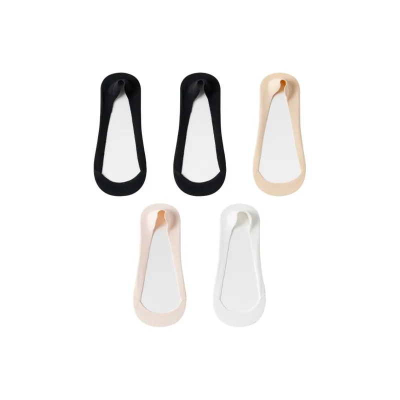 MIIOW Cool One Summer Series No Show Socks Women's 5 Pack-4