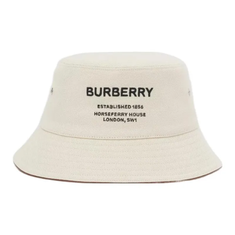 Burberry 2010s Horseferry motif Bucket Hat-0