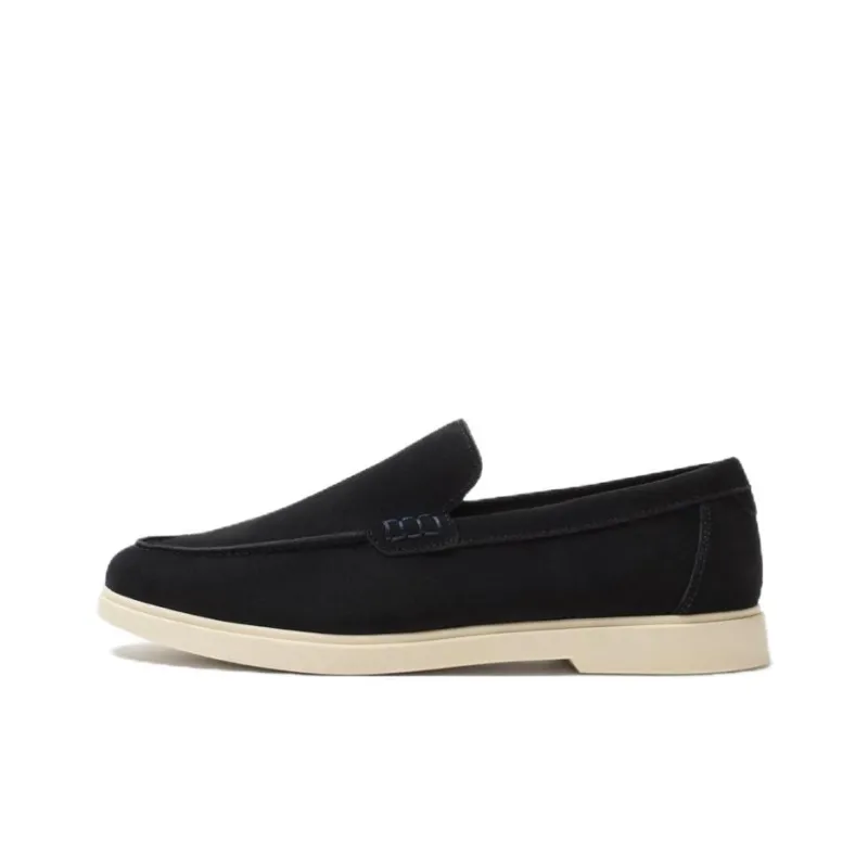 ZARA Loafers Men Black-0