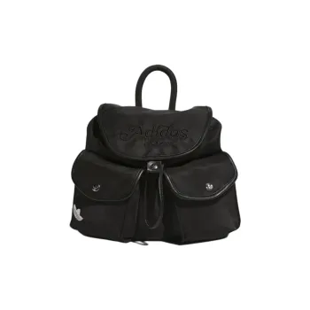 Adidas Originals Recycled Polyamide Backpack Medium Size Unisex Black