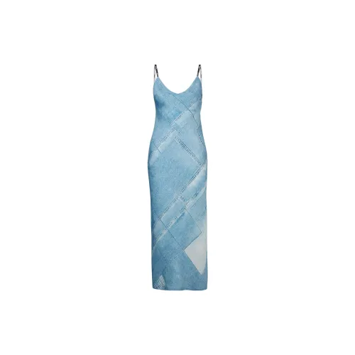 HUGO BOSS Slip Dresses Women's Blue