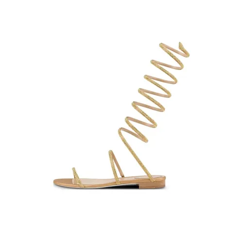 René Caovilla Spiral-design Heeled Sandals