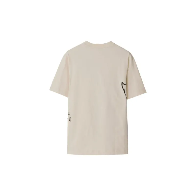 Burberry T Shirt Men's Almond Beige-1