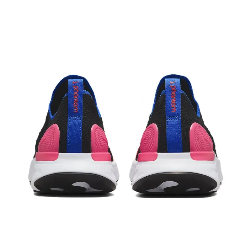 Nike React Phantom Run Flyknit 2 Black Hyper Pink Women's-4