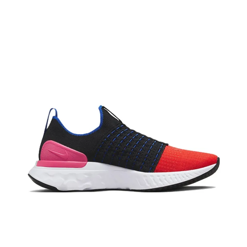 Nike React Phantom Run Flyknit 2 Black Hyper Pink Women's-1