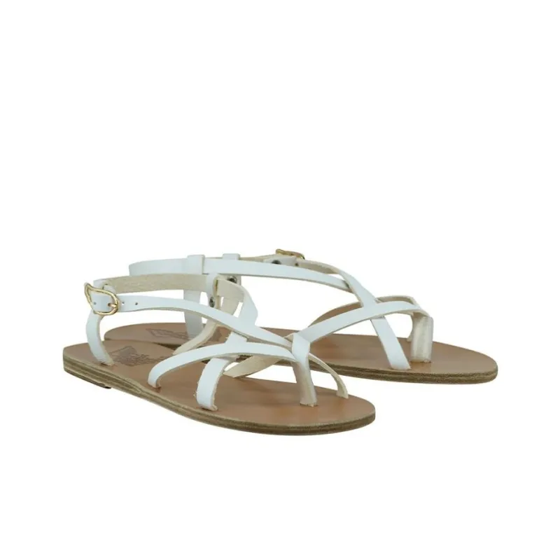 ANCIENT GREEK SANDALS Semele Strap Sandals Women's White-2