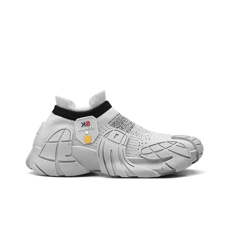 OUBT Anti-Slip Wear-Resistant Breathable Lightweight Mid-Top Running Shoes Men's-10