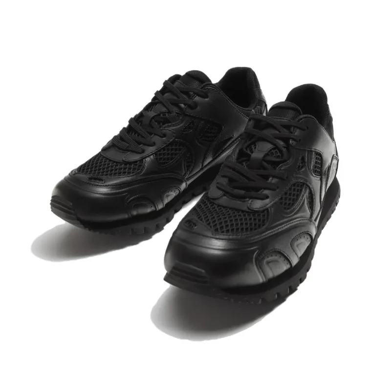 ZARA Anti-Slip Wear-Resistant Low-Top Casual Running Shoes Men's Black-2