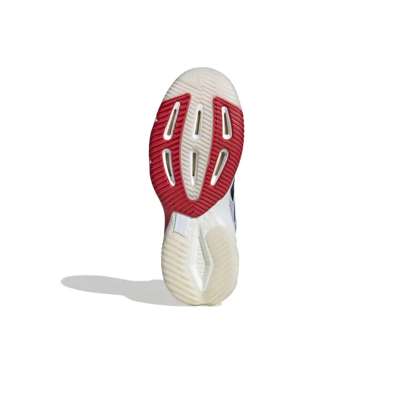 Adidas Crazyflight 5 Indoor Cloud White Team Navy Blue Better Scarlet Women's-4