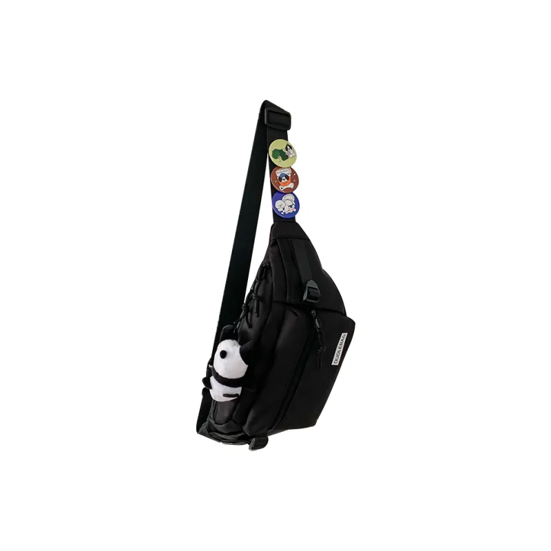 LEXI Nylon Crossbody Bag Fanny Pack Sling Bag Regular Unisex Multicolor-9