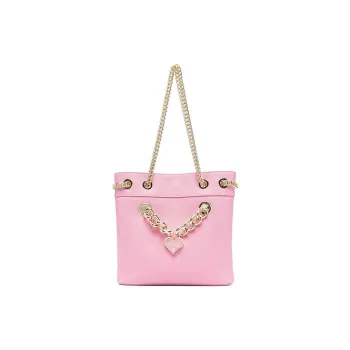 VERSACE JEANS COUTURE Polyurethane Handbag Shoulder Bag Women's Pink