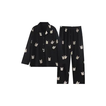 O'MESIK Pajama Set Women's Black