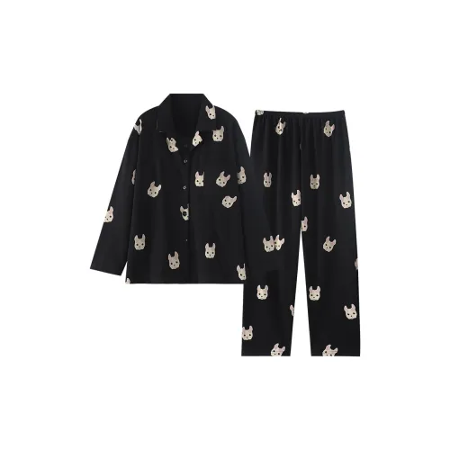 O'MESIK Pajama Set Women's Black