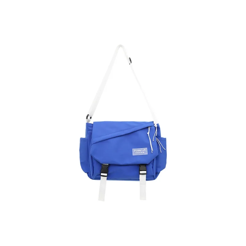 LEXI Nylon Crossbody Bag Shoulder Bag Unisex Black/White/Blue-4