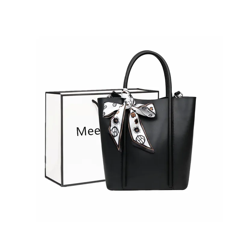 Fitchell Versatile Cow Leather Crossbody Bag Niche Design Commute Handbag Shoulder Bag Women's-12
