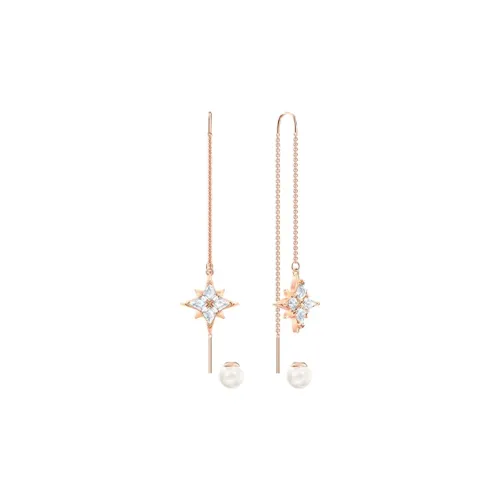 Swarovski Symbolic Earrings Women's Rose Gold-Tone Plated