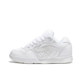 Vans Rowley XLT Anti Slip Wear Resistant Low Top Skateboard Shoes Unisex White
