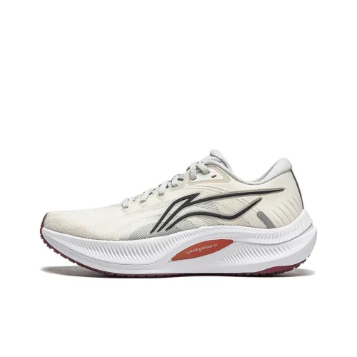 LINING Yueying 4 Running Shoes Women's Low-Top Off White