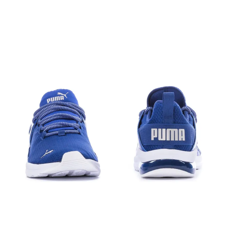 PUMA Electron 2.0 Anti-Slip Wear-Resistant Low-Top Running Shoes Men's Blue White-3