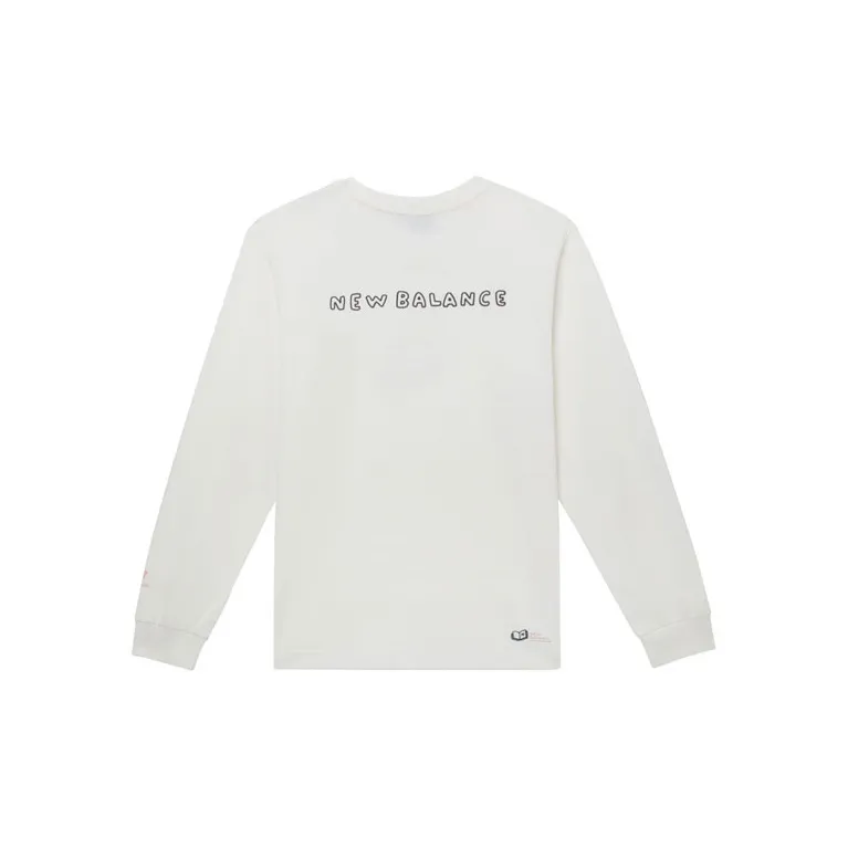 New Balance Sweatshirt Women's White-1