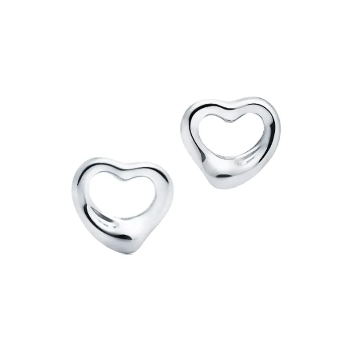 TIFFANY & CO. Sterling Silver Stud Earrings Women's Silver-0