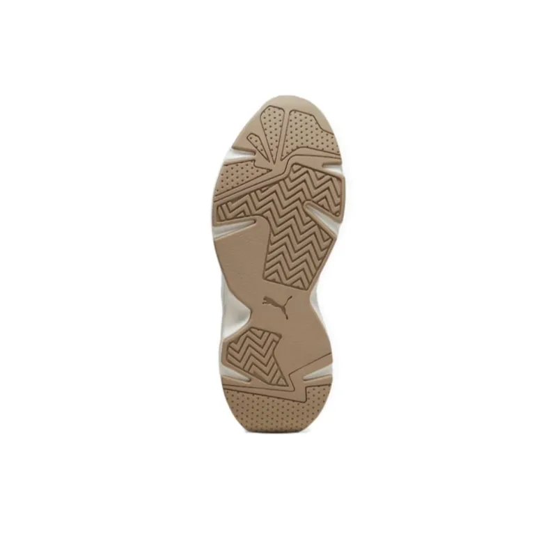 PUMA Cassia Anti Slip Wear Resistant Low Top Casual Shoes Women's Ecru-4