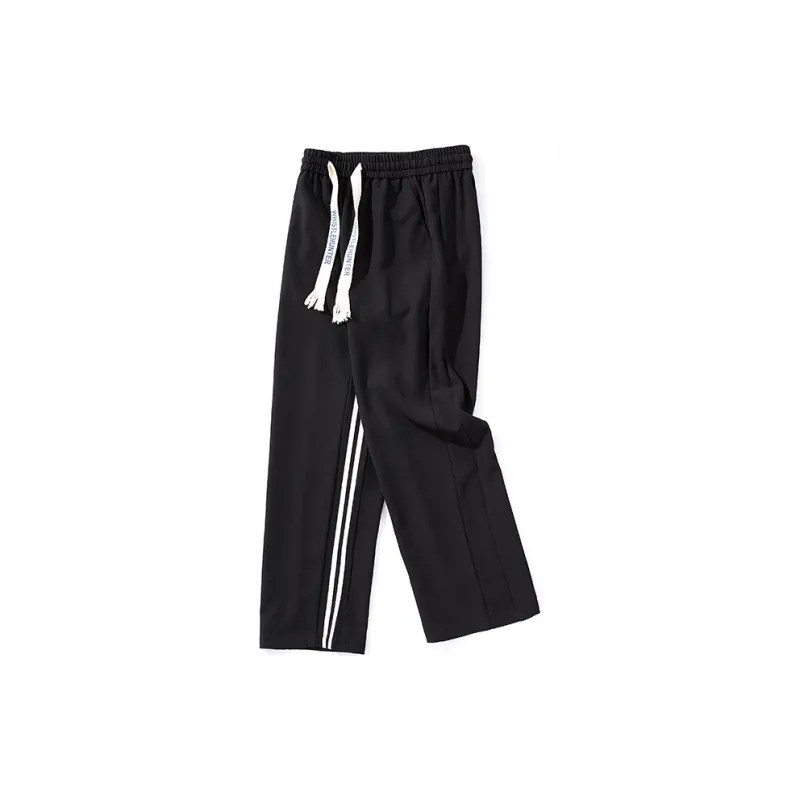 WHISTLEHUNTER Casual Pants Unisex Black-2