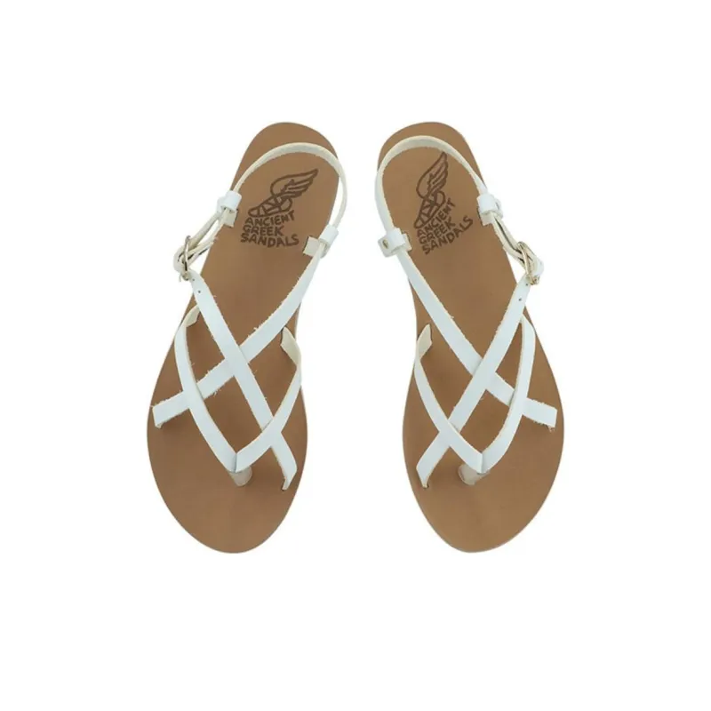 ANCIENT GREEK SANDALS Semele Strap Sandals Women's White-3