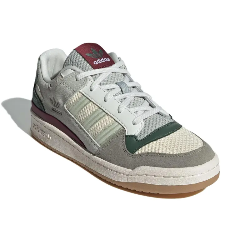 Adidas Originals FORUM Anti Slip Wear Resistant Low Top Casual Shoes Unisex Green-2