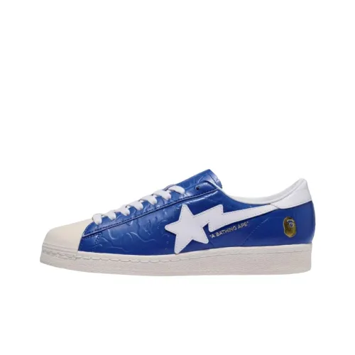 Adidas Originals Superstar Vintage Bape Blue White