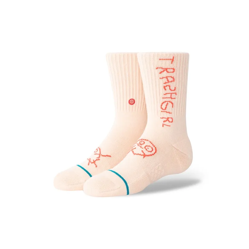 Stance x TRASHGIRL Mid Calf Socks Unisex 1 Pack-2