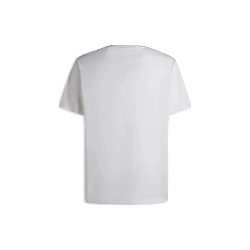 BALLY Logo Embroidered Crewneck T Shirt-1