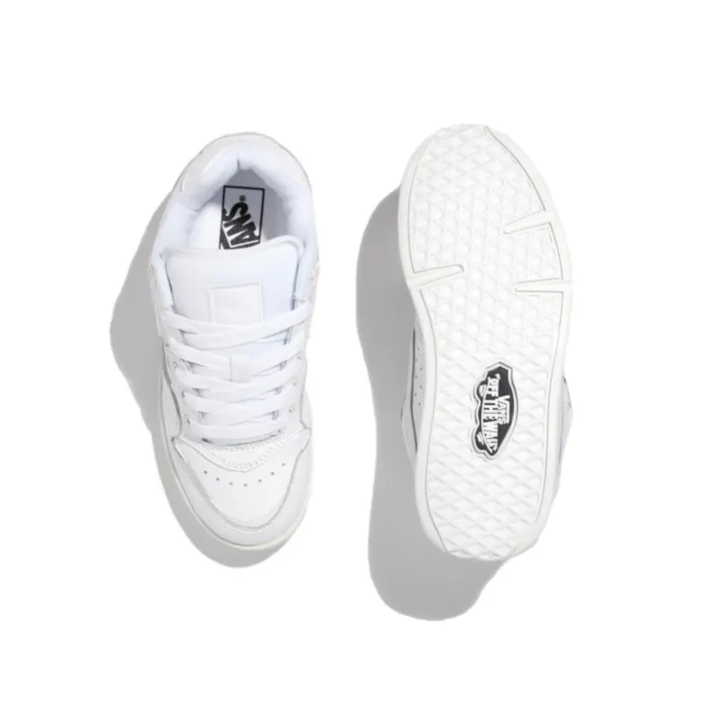 Vans Rowley XLT Anti Slip Wear Resistant Low Top Skateboard Shoes Unisex White-3