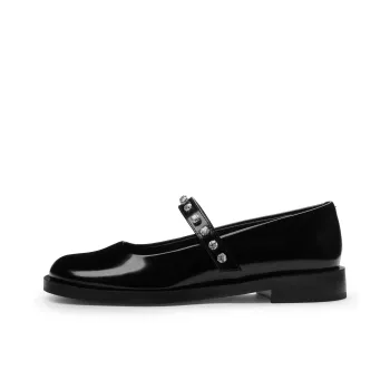CHARLES&KEITH Small CK Flat Mary Jane Shoes 2.5cm Women's