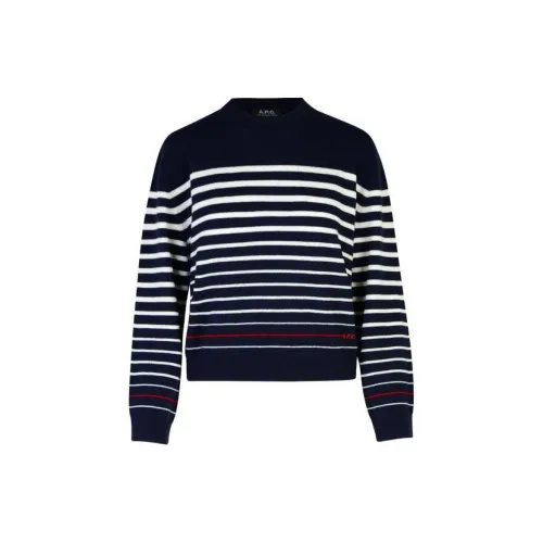 A.P.C Sweaters Women's Marine Blue