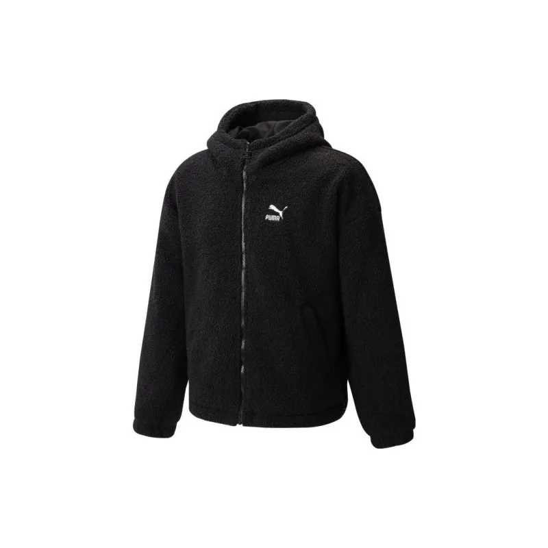 PUMA Velvet Jackets Unisex Black-1