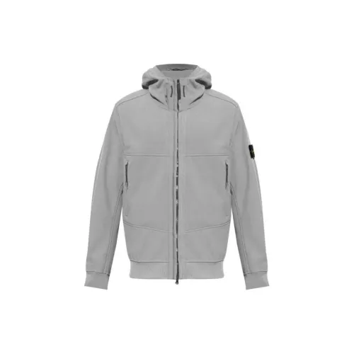 STONE ISLAND Jackets Men Gray