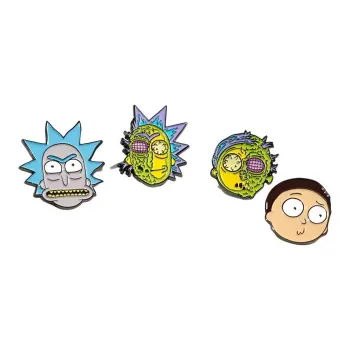 SOAP STUDIO Rick And Morty, Alloy Badges