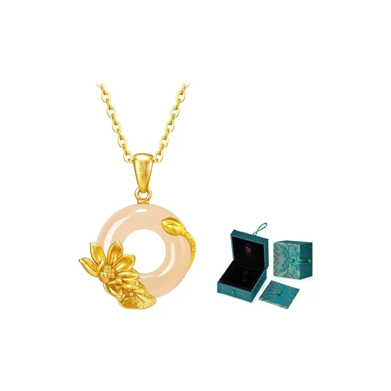 MAMADESHOUHU Chalcedony Jade Necklaces Women's-2