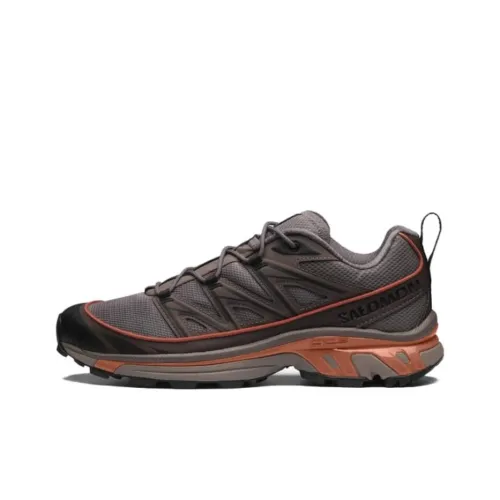 SALOMON XT-6 Running Shoes Unisex Low-Top Gray/Brown