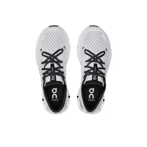 On Running Cloud X 4 Ivory Black Women's