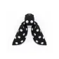 Black Polka Dot Bowknot