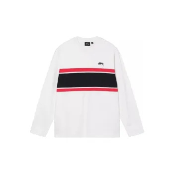 Stussy Color Block Long Sleeve Crew