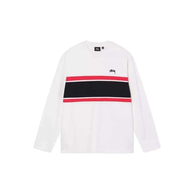 Stussy Color Block Long Sleeve Crew-0