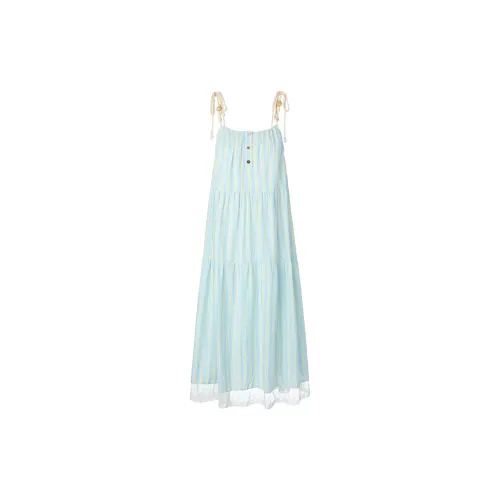 ZUKIZUKI Slip Dresses Women's Light Blue