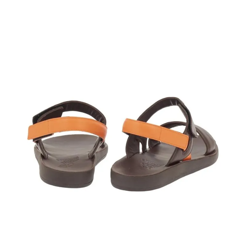ANCIENT GREEK SANDALS Orfeas Stylish Sandals Men's Brown-4